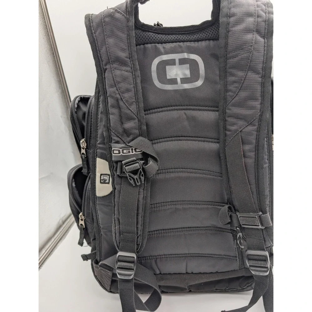 OGIO Black Laptop Backpack Multi Pocket Travel Work Bag Organizer